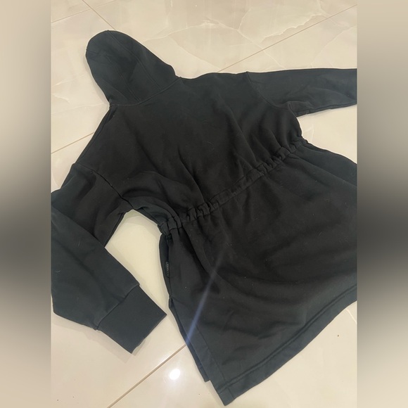 Varley Black Fleece-Lined‎ Hoodie - Picture 3 of 5